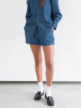 Boxer Denim Shorts